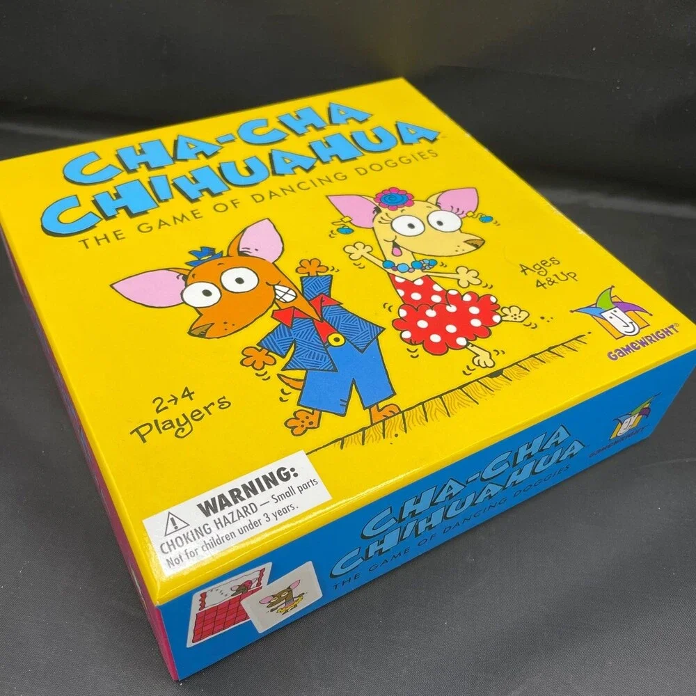 Cha-Cha Chihuahua: The Game of Dancing Doggies Game by Gamewright Ages 4+